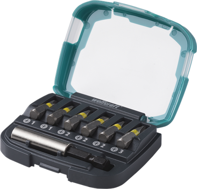 Wolfcraft bit-box | kruiskop | ph 1–3 | 7-delig | 1 set - 2976000