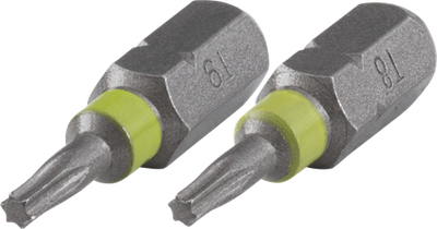 Set punte Wolfcraft | torx® | t8 9 | 2 pezzi | 1 set - 2495000