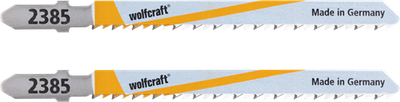Hoja de sierra de calar Wolfcraft | bim | largo=100mm | t-schaft | 2 piezas - 2385000