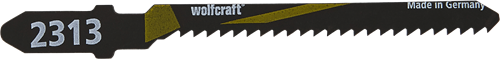 Hoja de sierra de calar Wolfcraft | hcs | largo=76mm | t-schaft | 2 piezas - 2313000