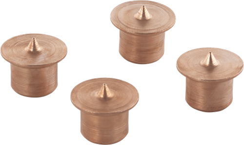 Tasselli di fissaggio Wolfcraft | marcatori per tasselli | ø10mm| 4 pezzi - 2913000