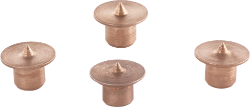 Wolfcraft - 4 deuvelbevestigingen 6mm – deuvel markeerpunten ø 6 mm voor deuvels - 2911000