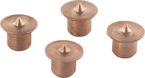 Wolfcraft deuvelbevestigingen | deuvelmarkeerpunten | ø8mm | 4 stuks - 2912000