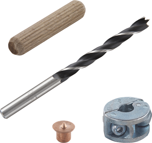Wolfcraft deuvelset | ø8mm | 28-delig | 1 set - 2917000
