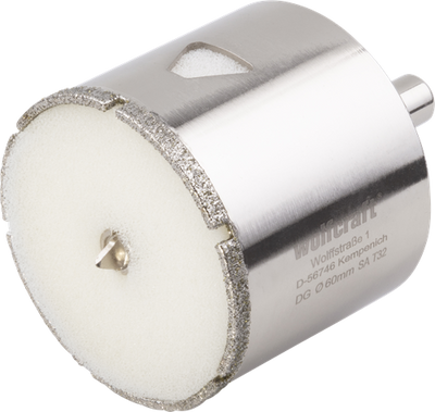 Wolfcraft diamantbestr. boorkroon | met schacht | ø60mm | 1 stuk - 5940000