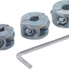 Wolfcraft dieptestops | voor boren | ø6, 8, 10mm | 3 stuks - 2755000