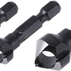 Wolfcraft - set punte per svasatori - 3 svasatori ø 8, 12, 16 mm - gambo esagonale - 4375000