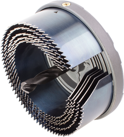 Wolfcraft - sierra perforadora - ø 68 a 100 mm - 68 74 80 90 100 mm - 8918000