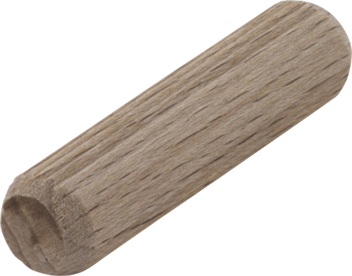 Tasselli in legno scanalati Wolfcraft | buca | ø10 x 40 mm | 120 pezzi - 2909000