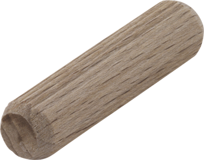 Wolfcraft gegroefde houten deuvels | buche | ø10 x 40mm | 120 stuks - 2909000