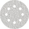 Dischi abrasivi adesivi Wolfcraft | perforato | k80 | ø125mm | 5 pezzi - 1152000
