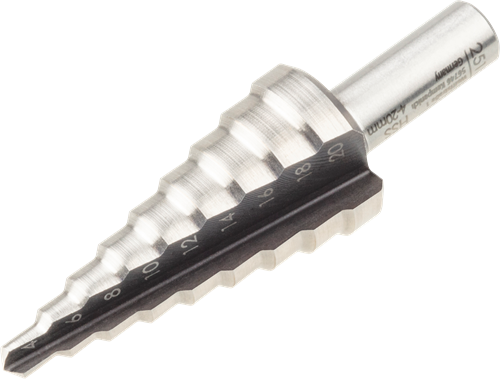 Wolfcraft Wolfcraft Stair Drill 8 mm 4 20 mm HSS Gray 2515000
