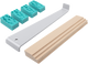 Wolfcraft - laminaat legset - complete set pvc leggen - trekijzer - slaghout - stelwiggen - 22-delig - 6931000