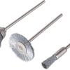 Mini spazzole Wolfcraft | albero tondo | ø5-20mm| 3 pezzi - 2114000