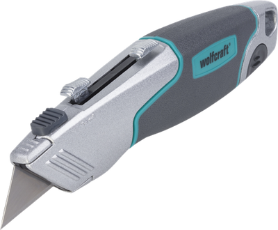 Coltello professionale Wolfcraft | con due lame | 1 pezzo - 4200000