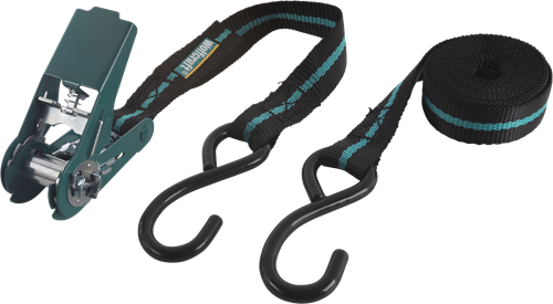 Tenditore per cinghia a cricchetto Wolfcraft | con gancio | 180 kg | l4m | 1 pezzo - 3442000