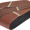 Nastri abrasivi Wolfcraft | k40, 80, 120 | 76x457mm | 5 pezzi - 8415000