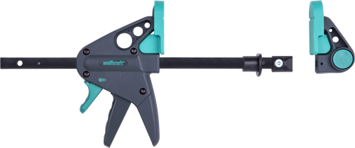 Wolfcraft Wolfcraft Table Table Clamp Pro 65-150-W Negro y verde