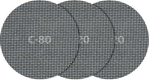 Griglia autoadesiva Wolfcraft | carburo.di.silicio | ø125mm | 5 pezzi - 8464000