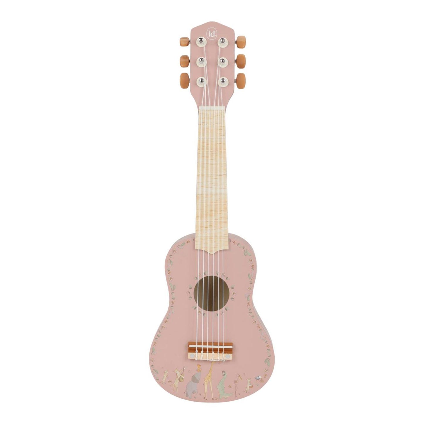 Piccola chitarra olandese in legno - FSC rosa - Safari Friends