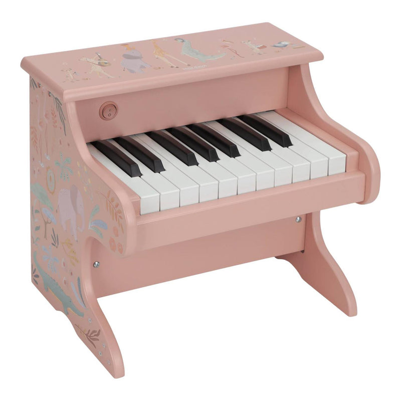 Piano de madera Little Dutch Safari rosa