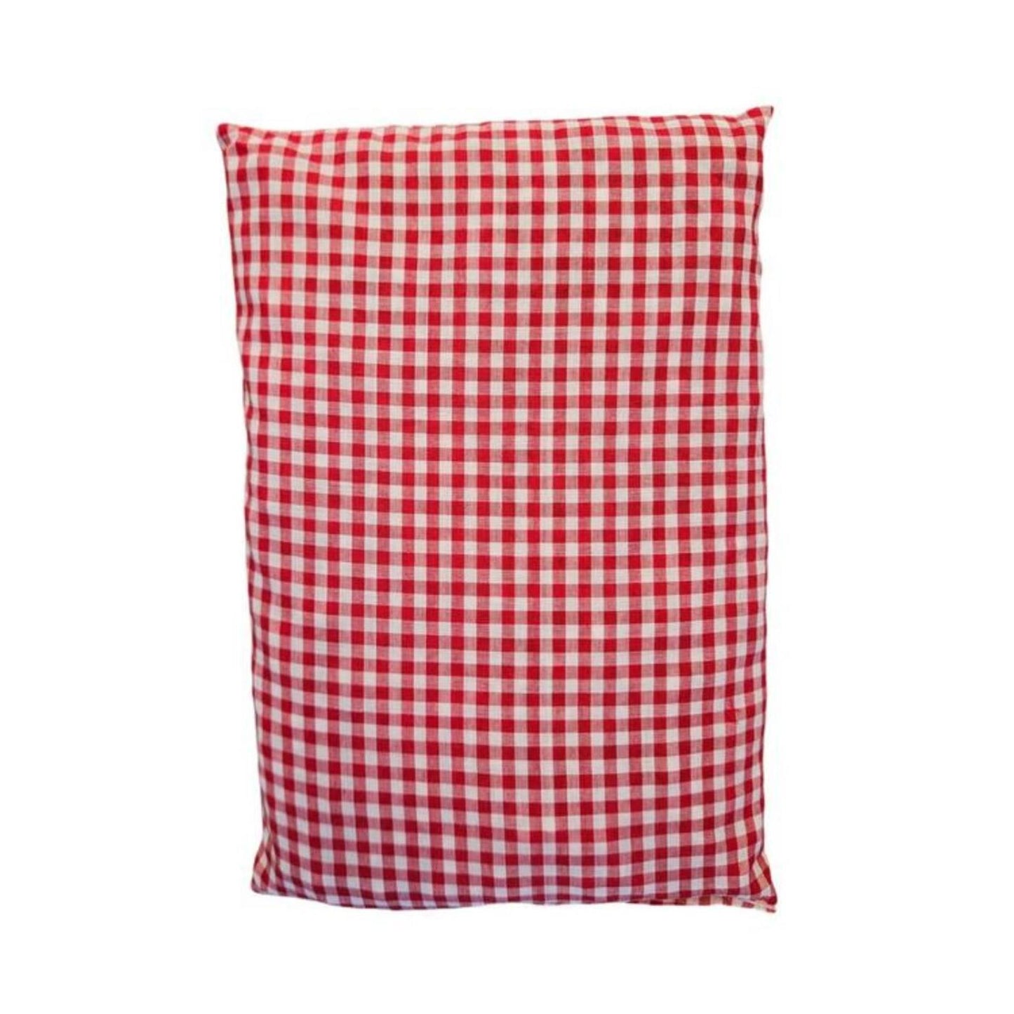 Wow cuscino con noccioli di ciliegia 20x30 cm rosso-bianco