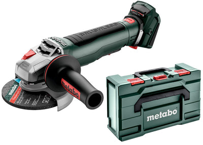 Metabo wpb 18 lt bl 11-125 smerigliatrice angolare rapida corpo 18v con levetta in metabox 165 l - 613059840