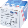 Schmid schrauben rapid2000 tx vite 3,5x40 300 vz - wskk8003540