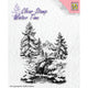 Nellie's choice • winter time clear stempels winter waterfall