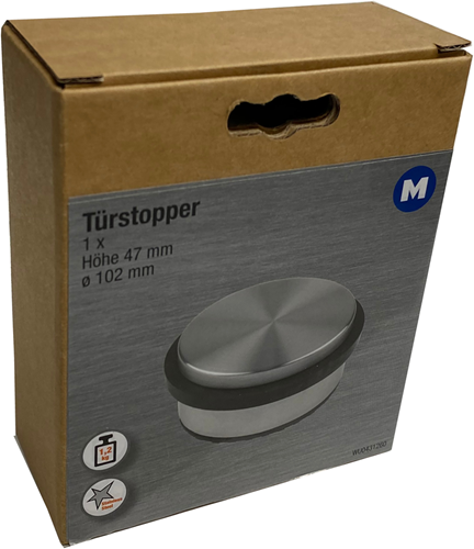 Metafranc tope de puerta acero inoxidable plano *nl* - wu0431260