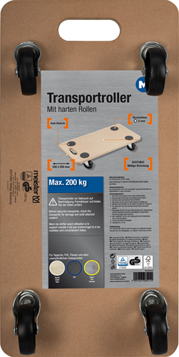Carrello per mobili Metafranc 590x290 mdf pp 200kg - wu0820040
