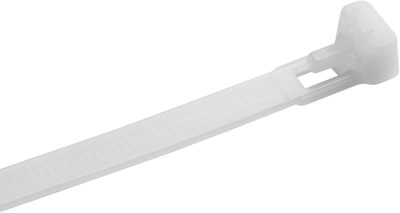 Fascetta fermacavo Meister richiudibile wi 25pz w - wu7452460