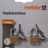 Lucchetto per bagagli Meister 2 pezzi w - wu9547250