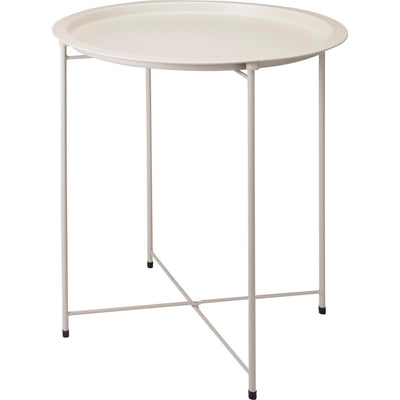 Tavolino da salotto beige ø47xh50cm