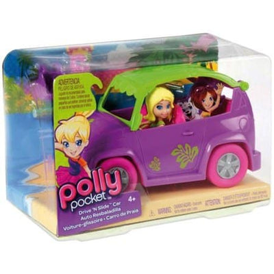 Polly Pocket Dive e Glide Auto con figura