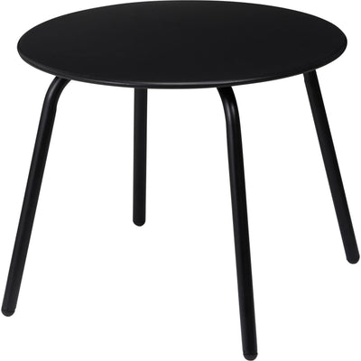 Home styling table black ø50xh40cm