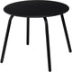 Tavolo da lavoro nero ø50xh40cm