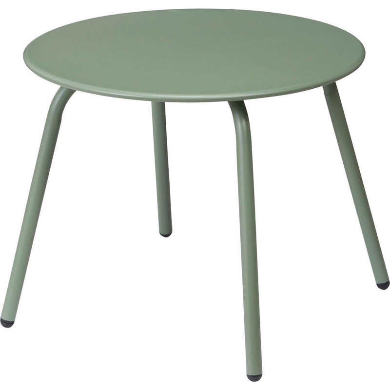Mesa de salón verde ø50xh40cm