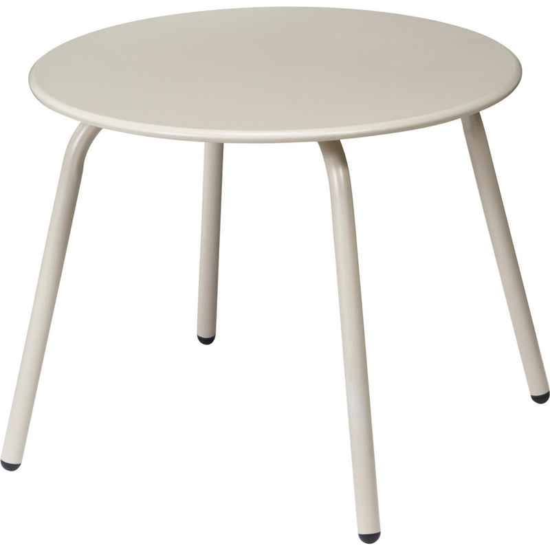 Mesa de salón beige ø50xh40cm
