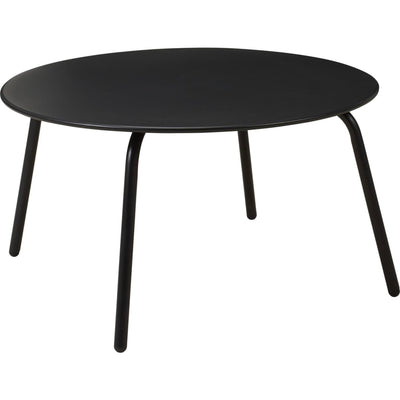 Home styling table black ø70xh40cm