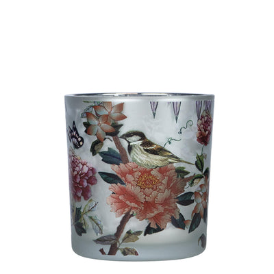 Cosydecor windlicht fleury vlinder small ø7,3xh8cm