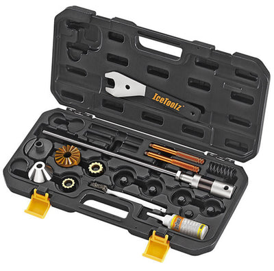 Herramienta de fresado frontal y escariador de auriculares Icetoolz xpert 1" 1,1 8" e181