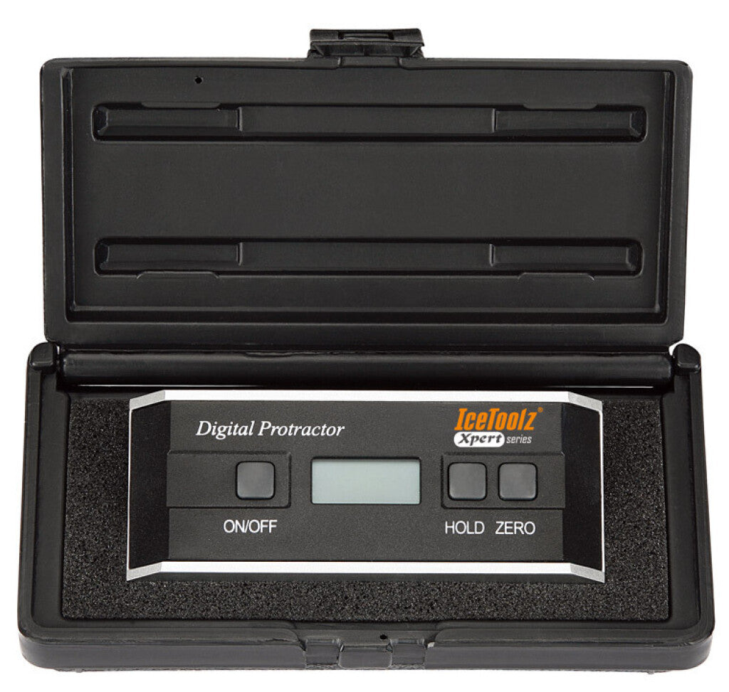 ICETOOLZ Xpert Hoekmeter Digital para elementos de dirección de silla de montar, E371