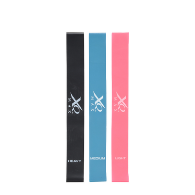 Xq max mini fasce modellanti per il corpo, 3 pezzi