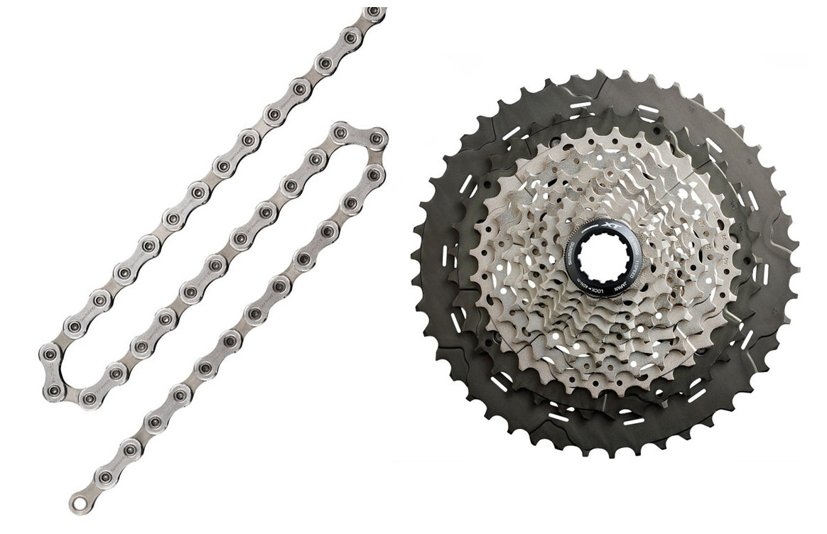 Juego desgaste shimano xt 11 velocidades cn-hg701+cs-m8000 11-46
