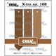 Crealies • fustelle xtra, etichette a punta liscia