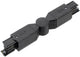 Esquinera Xts regulable para. carril trifásico negro - 5050044