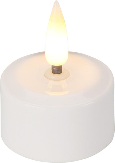 Set di ricarica per tealight Home Styling LED 4 pezzi escl. caricabatterie