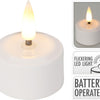 Juego de recambios para velas de té Home Styling LED de 4 piezas excl. cargador