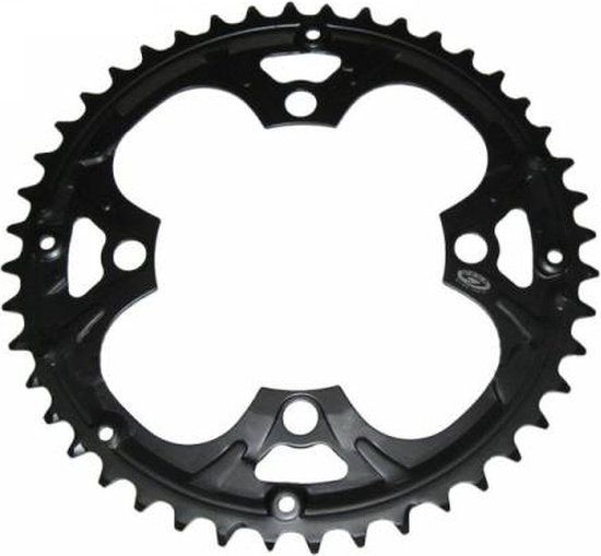 Plato Shimano Acera FC-T3010 9 velocidades 44 dientes para cubrecadena negro